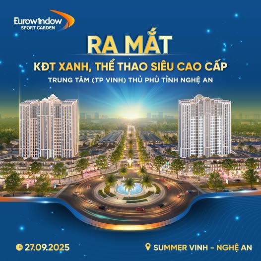Sự kiện ra mắt Eurowindow Sport Garden 27/09/2025