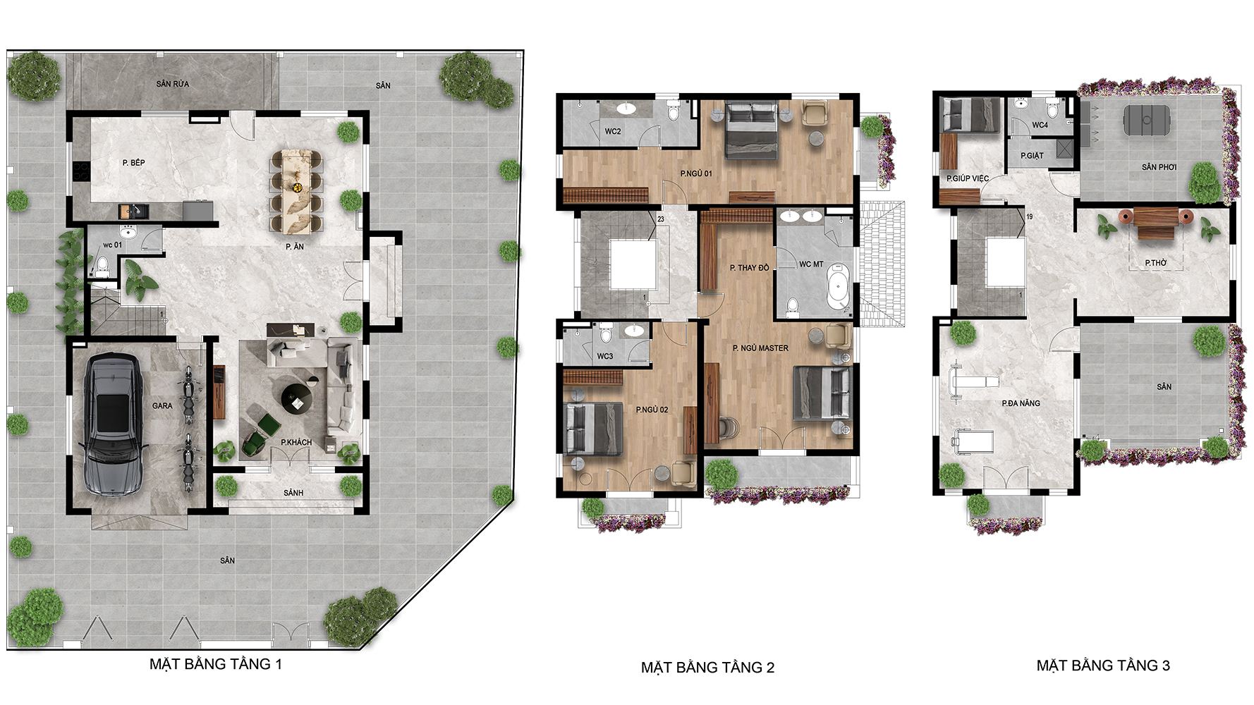Mặt bằng Biệt thự phân khu Địa Trung Hải Eurowindow Sport Garden Thành Vinh Nghệ An
