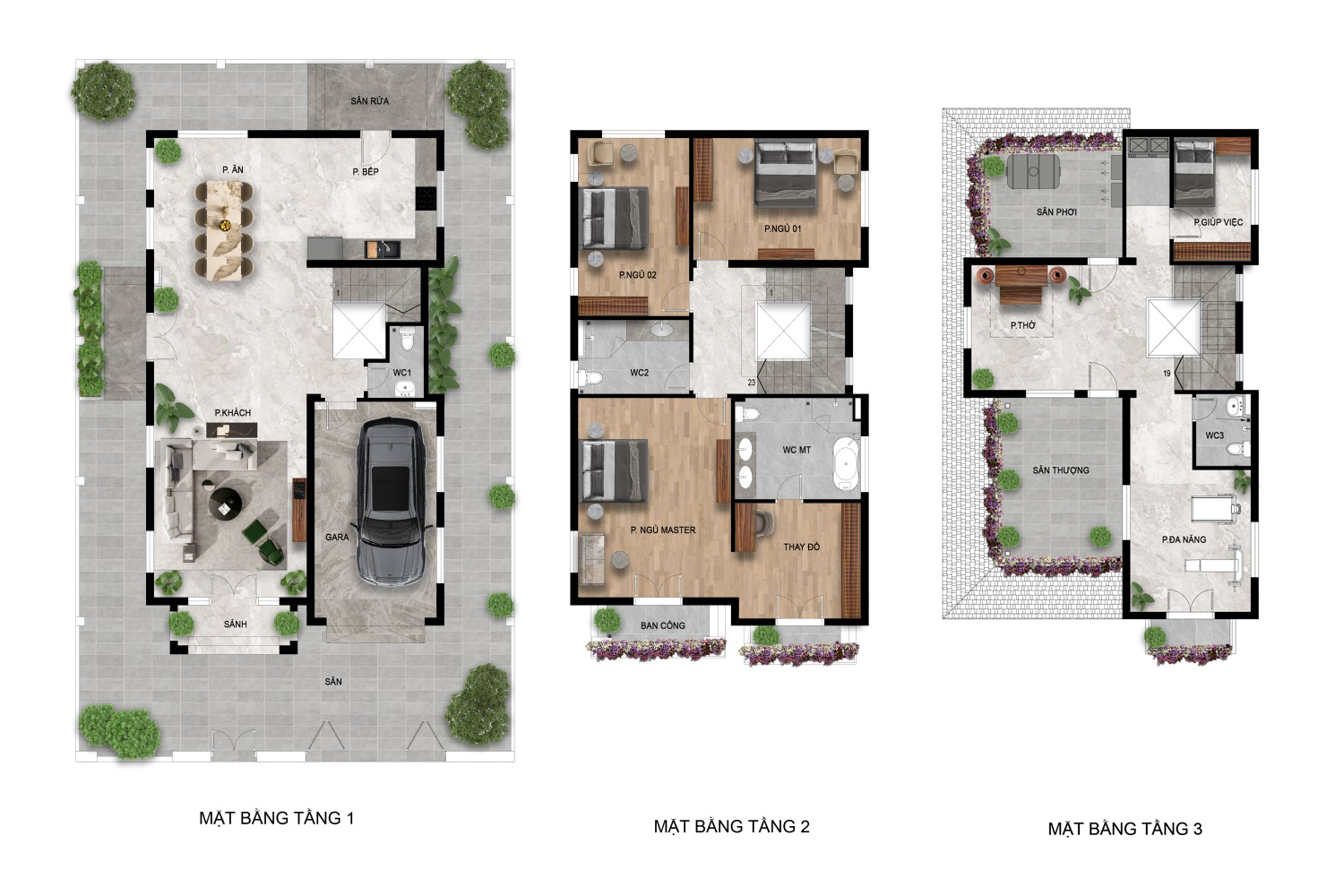 Mặt bằng Biệt thự phân khu Tân Cổ Điển Eurowindow Sport Garden Thành Vinh Nghệ An