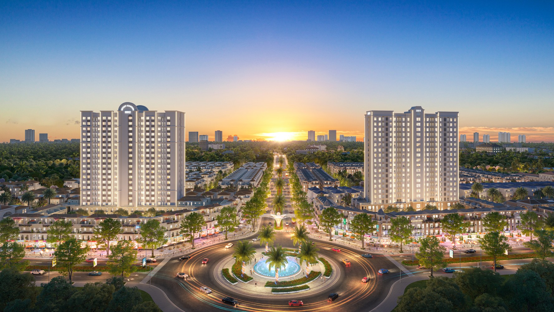 Phối cảnh Khu đô thị Eurowindow Sport Garden Thành Vinh Nghệ An Phối cảnh Khu đô thị Eurowindow Sport Garden Thành Vinh Nghệ An